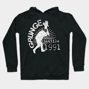 Grunge Seattle 1991 | Classic Rock Hoodie